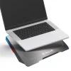 Tellur Cooler chladiaca podložka pod notebook Shade 17, s 3 ventilátormi, RGB LED, USB, USB-C, hliníková sivá thumbnail