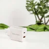 Tellur Green 38W dvojportový sieťový USB-C nabíjací adaptér Type-C PD20W + USB QC3.0, krémový thumbnail