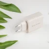 Tellur Green 38W dvojportový sieťový USB-C nabíjací adaptér Type-C PD20W + USB QC3.0, krémový thumbnail