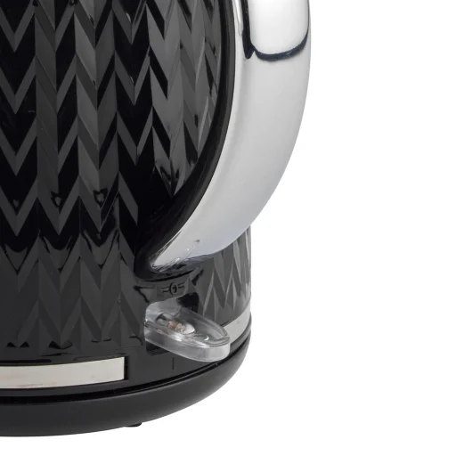 Petra PT3864BLKVDEEU10 Chevron rýchlovarná kanvica, čierna - 4