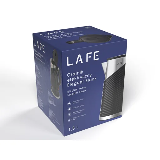 Lafe 47468 Elegant fekete elektromos vízforraló 1,8 L - 8