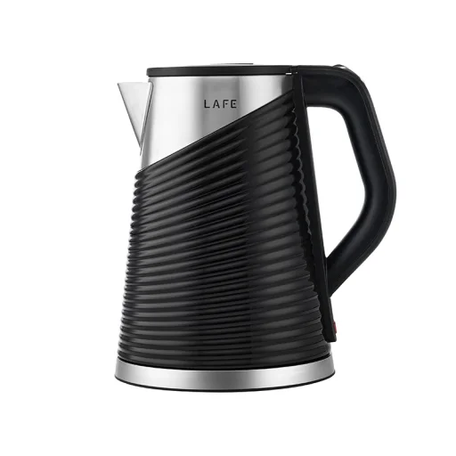 Lafe 47468 Elegant fekete elektromos vízforraló 1,8 L - 1