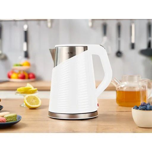 Lafe 47469 Elegant fehér elektromos vízforraló 1,8 L - 5