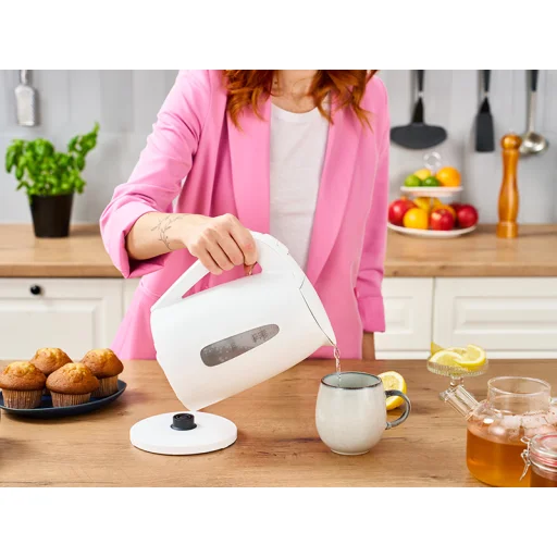 Lafe 47457 Essential biela elektrická rýchlovarná kanvica 1,7 l - 7