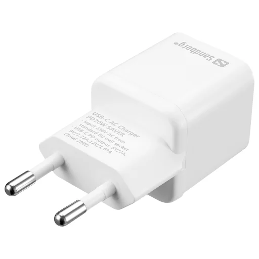 Sandberg 341-42 USB-C sieťový nabíjací adaptér PD20W SAVER - 2