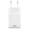 Hama 00201991 rýchlonabíjačka 1x USB-C 1x USB-A, mini nabíjačka, PD, 20 W, biela thumbnail