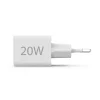 Hama 00201991 rýchlonabíjačka 1x USB-C 1x USB-A, mini nabíjačka, PD, 20 W, biela thumbnail