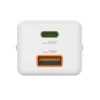 Hama 00201991 rýchlonabíjačka 1x USB-C 1x USB-A, mini nabíjačka, PD, 20 W, biela thumbnail