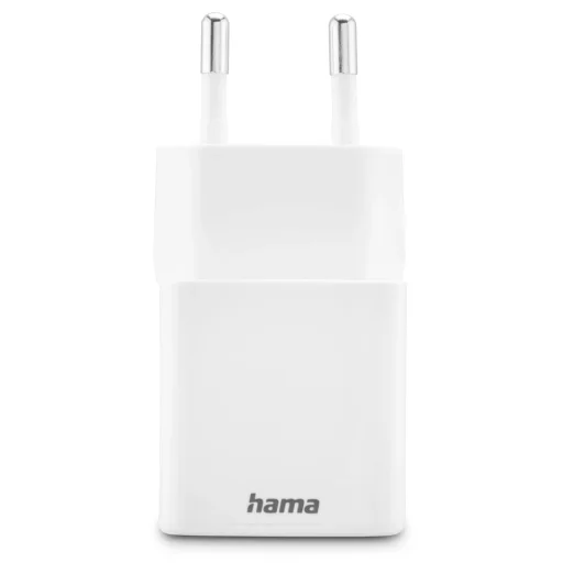 Hama 00201991 rýchlonabíjačka 1x USB-C 1x USB-A, mini nabíjačka, PD, 20 W, biela - 4