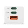 Hama 00201996 Fast Charger GaN, 2x USB-C, 1x USB-A, mini nabíjačka, PD, 65W, biela thumbnail