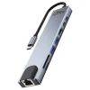 Media-Tech MT5046 8 v 1 USB-C LAN HUB PRO adaptér thumbnail