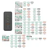 Hama 00201978 3x USB-C / 2x USB-A 140 W fekete töltőállomás thumbnail