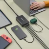 Hama 00201978 3x USB-C / 2x USB-A 140 W fekete töltőállomás thumbnail