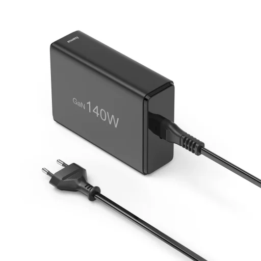 Hama 00201978 3x USB-C / 2x USB-A 140 W čierna nabíjacia stanica - 3