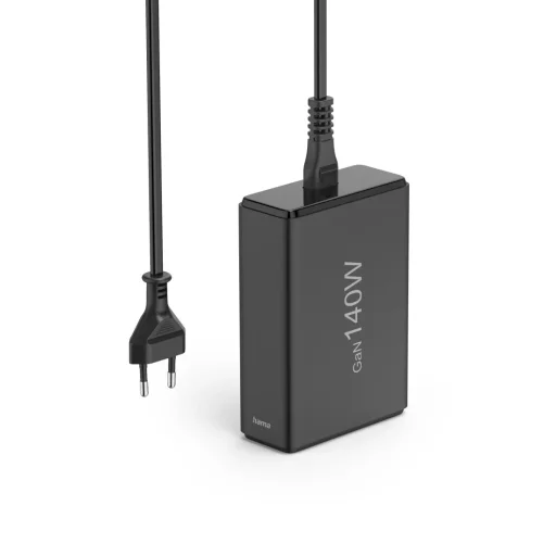 Hama 00201978 3x USB-C / 2x USB-A 140 W fekete töltőállomás - 5