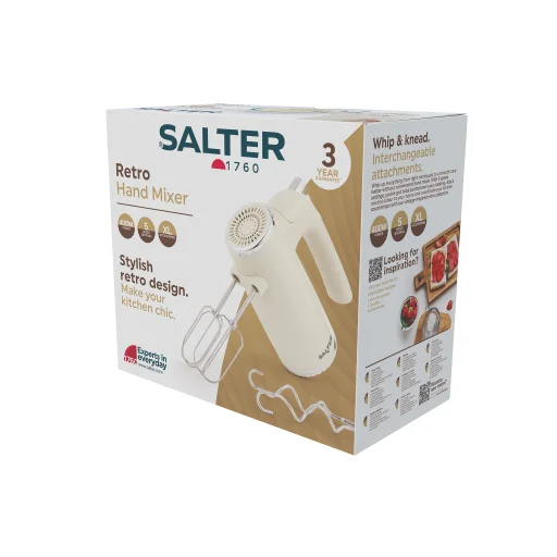 Salter EK6684CRMVDE Retro ručný mixér - 10