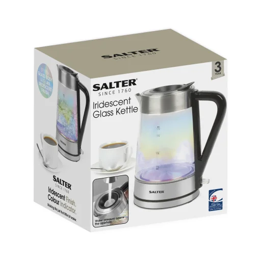 Salter EK5078IRFVDE Irizáló üveg vízforraló - 10