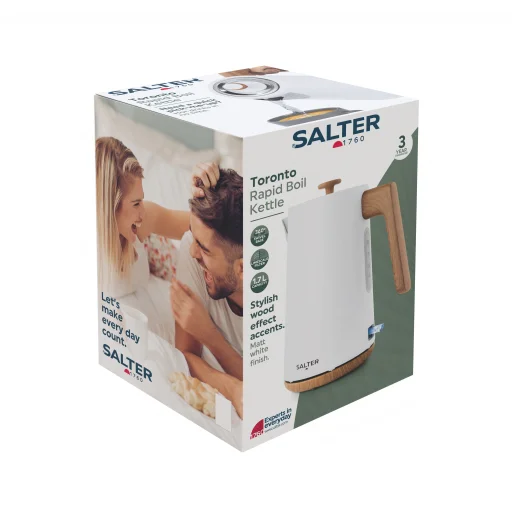 Salter EK5822WHTVDE Toronto gyorsforraló vízforraló fehér - 10
