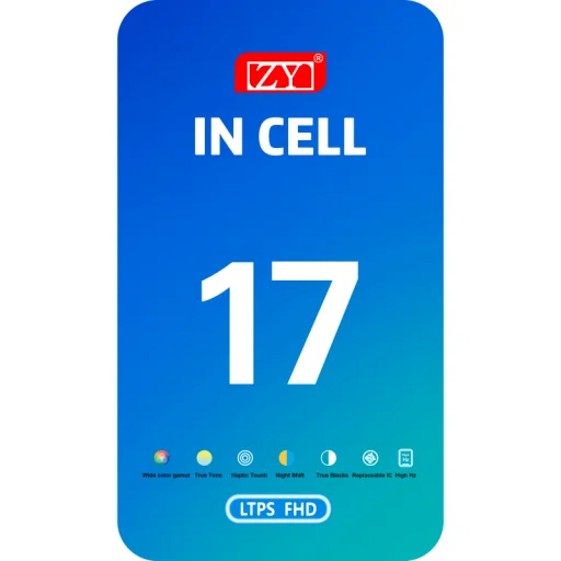 LCD displej modul ZY Apple iPhone 17, In-Cell IC verzia, čierny - 4