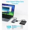 USB-C Hub Anker, 3 x USB-A 3.0 - 2 x USB-C - 2 x HDMI - 1 x VGA, Sivý A83790A2 thumbnail