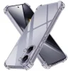 Techsuit - Nárazuvzdorné priehľadné silikónové puzdro - Xiaomi Poco X8 Pro Max - Dymovo čierne puzdro puzdro thumbnail