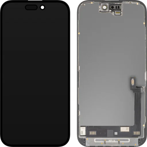 LCD displej modul MP pre Apple iPhone 16, Prémiový Soft OLED FHD 120Hz Diagnostická verzia, Aftermarket, Čierny - 2