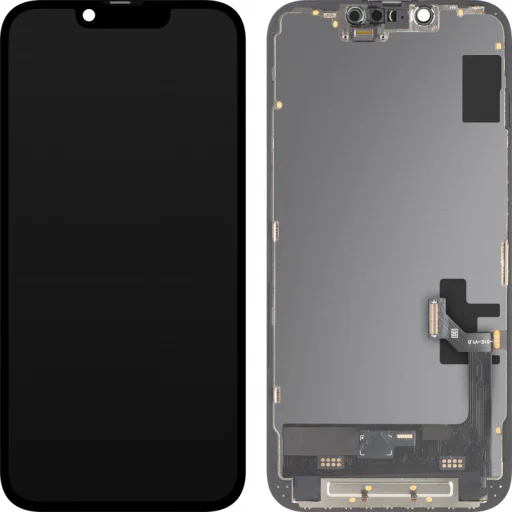 LCD displej modul MP Apple iPhone 16e, Soft OLED FHD 120Hz, verzia s prenosným IC, aftermarket, čierny displej - 2