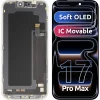 LCD displej modul MP Apple iPhone 17 Pro Max, Soft OLED FHD verzia s prenosným IC, náhrada, čierny thumbnail