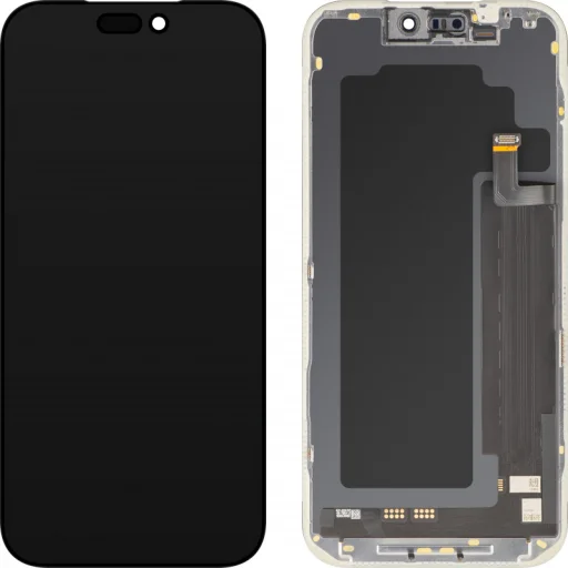 LCD displej modul MP Apple iPhone 17 Pro Max, Soft OLED FHD verzia s prenosným IC, náhrada, čierny - 2