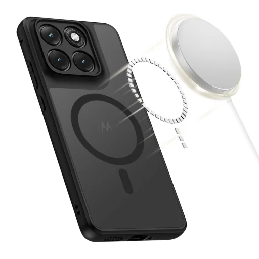 Motorola Edge 70 Fusion / Fusion+ Plus 5G Tech-Protect Magmat MagSafe matt fekete tok - 4
