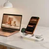 Tech-Protect A51 ArcticBoost 3 v 1 magnetická MagSafe bezdrôtová nabíjačka 25W Qi2.2 biela thumbnail