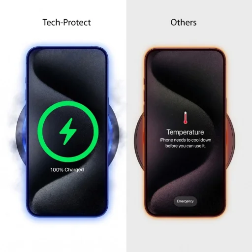 Tech-Protect A51 ArcticBoost 3 v 1 magnetická MagSafe bezdrôtová nabíjačka 25W Qi2.2 biela - 7