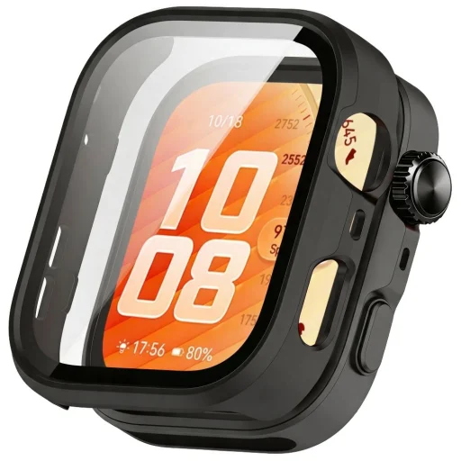 Huawei Watch Fit 5 Pro Tech-Protect Defense fekete tok - 1