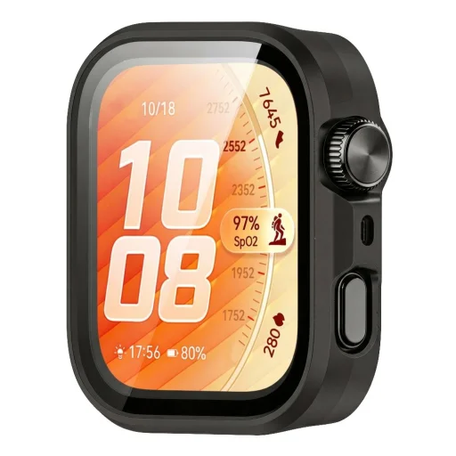 Huawei Watch Fit 5 Pro Tech-Protect Defense fekete tok - 2