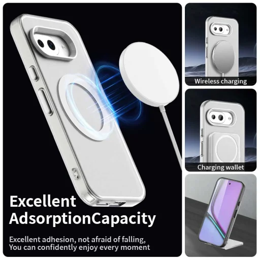 Techsuit - CandyCase MagSafe - Google Pixel 10a - biele puzdro - 3