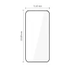 Xiaomi 17T Tech-Protect Glass Fit+ 2 db-os fekete üvegfólia thumbnail