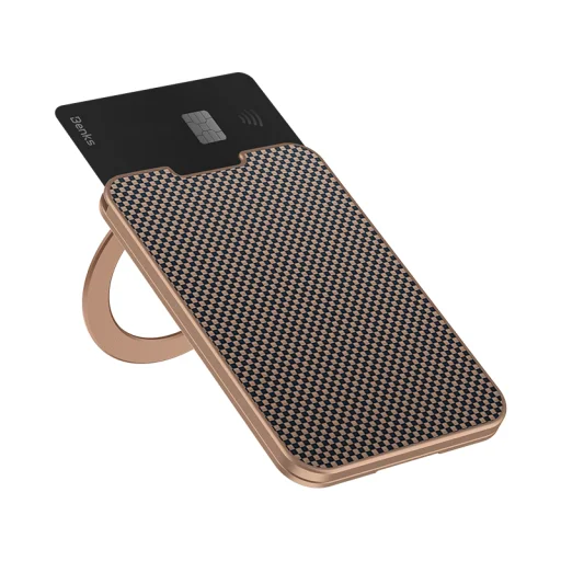 Puzdro Benks Wallet Magnetic ArmorGo Kevlar Stand Gold - 2