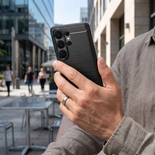 Samsung Galaxy A56 5G Carbon 2.0 čierne puzdro - 5