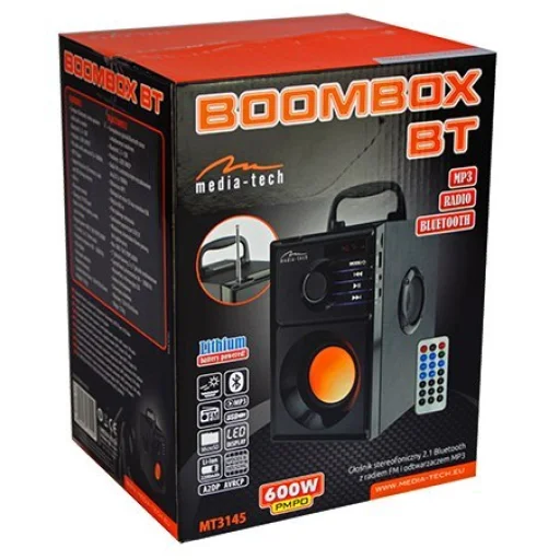 Media-Tech MT3145_V2 Boombox BT bluetooth reproduktor - 10