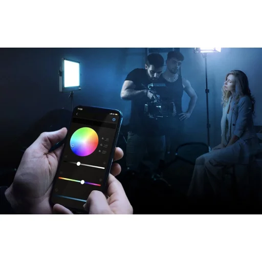 LED video svetlo Neewer balenie 2 ks 1200RGB 60W V4 - 5