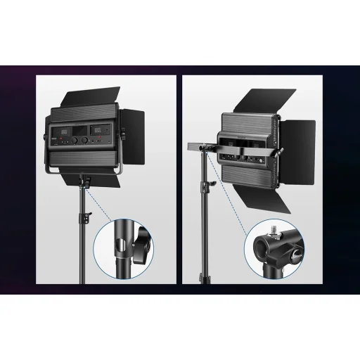 LED video svetlo Neewer balenie 2 ks 1200RGB 60W V4 - 6