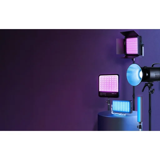 LED video svetlo Neewer balenie 2 ks 1200RGB 60W V4 - 2
