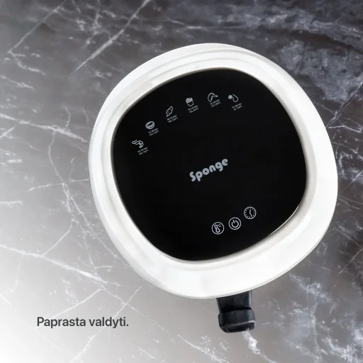 Sponge sklenená teplovzdušná fritéza 4L - 4