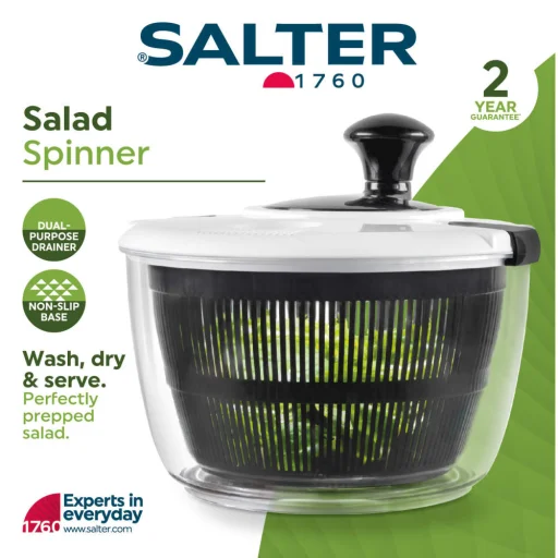 Salter BW12003EU7 odstredivka na šalát 3,5 l, čierna - 7