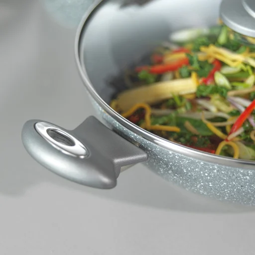 Salter BW02772G2MOR Marblestone wok 28 cm szürke - 3