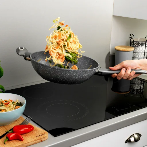 Salter BW02772G2MOR Marblestone wok 28 cm szürke - 6
