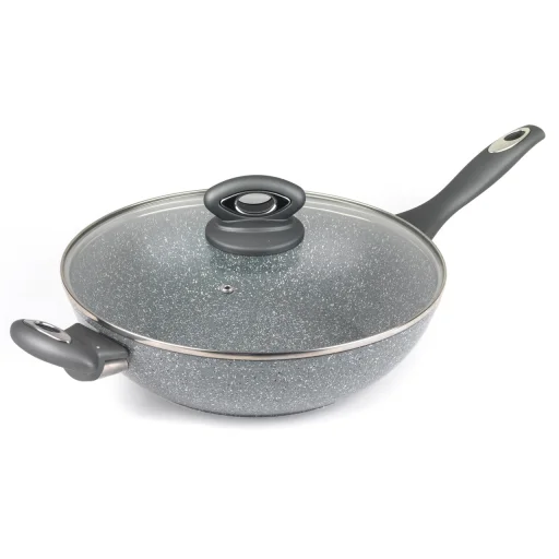 Salter BW02772G2MOR Marblestone wok 28 cm szürke - 1