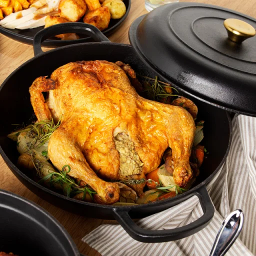 Russell Hobbs RH02525BEU7 liatinový hrniec 30 cm, čierny - 2