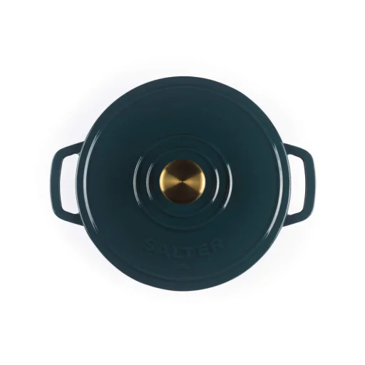 Salter BW13771GR Chester 3,4 l liatinový hrniec 24 cm, zelený - 3