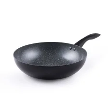 Progress BW12915EU7 márvány kerámia bevonatú 28 cm-es wok serpenyő